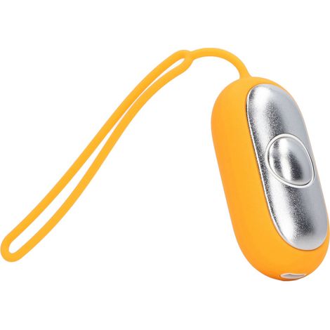 Appareil portable pour le sommeil, soulagement de l'anxiété, intensité réglable, instrument professionnel à microcourant, orange (1/5)