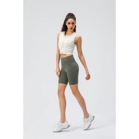 Débardeur de Sport Femme - LEOCLOTHO - Running Fitness Tank Top - Blanc - Respirant - Taille S à XXL BlancM (1/4)