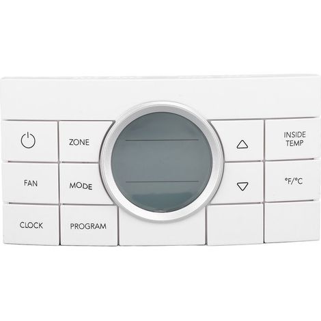 Thermostat RV 3314082.011 Contrôle de confort multizone 10 boutons pour 579 595 6308 520 5305 6218XX 6318XX 6403XX Série de climatiseurs Blanc (1/5)
