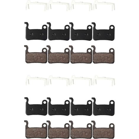 8 paires de plaquettes de frein à disque en résine de vélo pour Deore M596 M595 M535 Slx M665 M775/776/765 / r M975 M966 M (1/5)