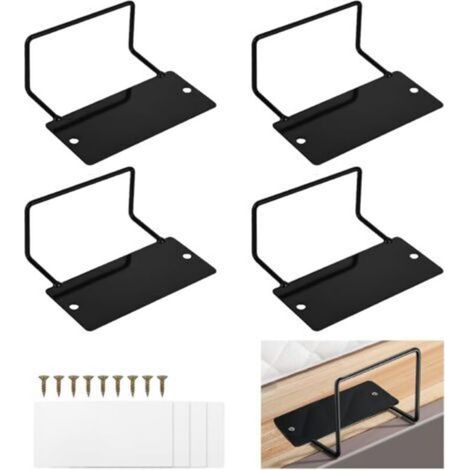 4 Pièces Arret Matelas, Cale Matelas, Support Matelas Antidérapant, pour Empêcher Le Matelas de Glisser, Convient à la Fixation du Matelas, à la Fixation du Coussin du Canapé