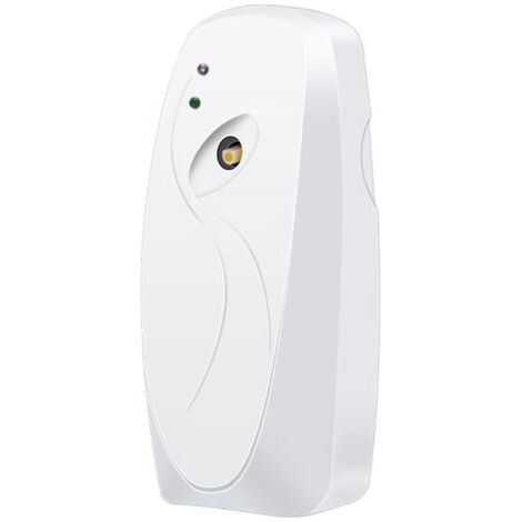 Blanc Pulvérisateur de parfum automatique, machine d'aromathérapie murale à lumière temporisée, adaptée à la maison, à la salle de bain, aux toilettes et au bureau (1/4)