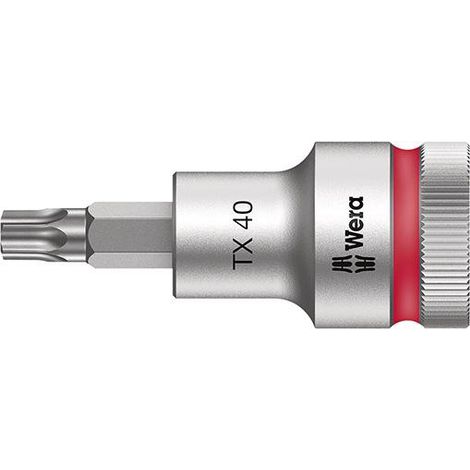 WERA Schraubendrehereinsatz 8767 C HF TORX 40 x 60 mm, 1/2", Haltefunktion (1/10)