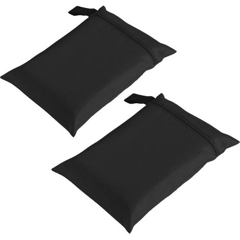 Sacs à linge noirs et humides, lot de 2, sacs étanches pour piscine, humides et secs, avec poignées, sacs imperméables pour vêtements sales (1/5)