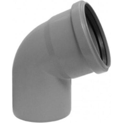 Hydro-bric coude 67 degrés diamètre 40mm gris - n1736 a67