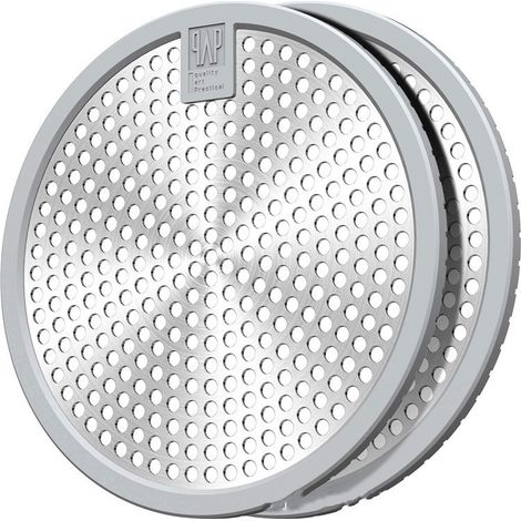 Grille de bonde en acier inoxydable, filtre à cheveux pour bonde de salle de bain, rénovation de bonde, filtre à cheveux pour bonde de salle de bain (1/5)