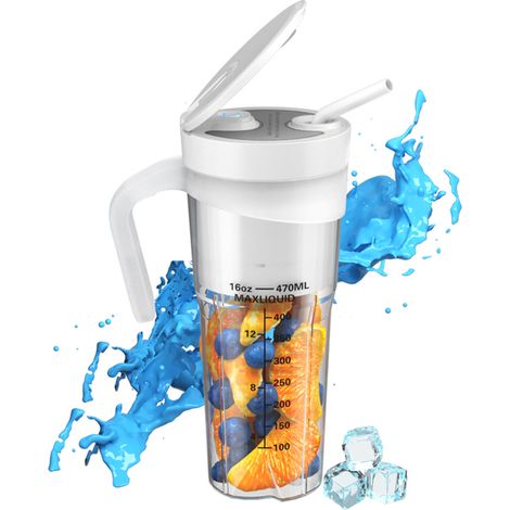 Mélangeur à Jus Grande Puissance Sans Fil Produit Populaire Presse-fruits Portable Extraction de Fruits Frais (1/5)