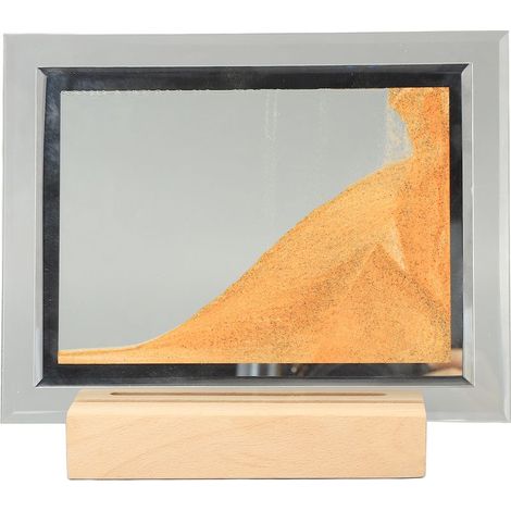 veilleuse-Lampadaire à peinture de sable mouvant avec LED – Pour bureau, chambre et salon (USB 5V, éclairage doux) (1/5)