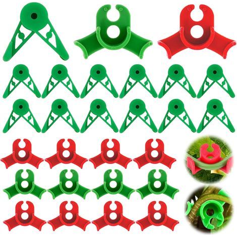 Lot de 120 Clips d’Entraînement Low Stress pour Plantes, Plantes pour Entraînement, Pinces D'entraînement pour Plantes pour Plier Les Tiges des Plantes et Réorienter la Croissance (1/5)