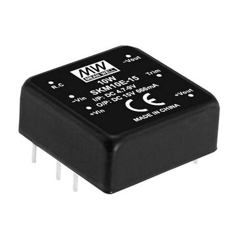 MODULE CONVERTISSEUR CC/CC MEAN WELL SKM10B-03 NBR. DE SORTIES: 1 X 2.5 A 10 W 1 PC(S)