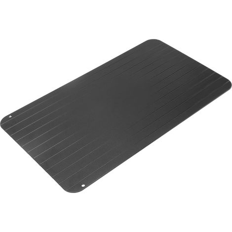 Plateau de Décongélation en Aluminium, Plaque de Décongélation, Plateau en Aluminium D'aviation avec Encoches pour Viande Congelée, Fruits Mer, Décongé (1/5)