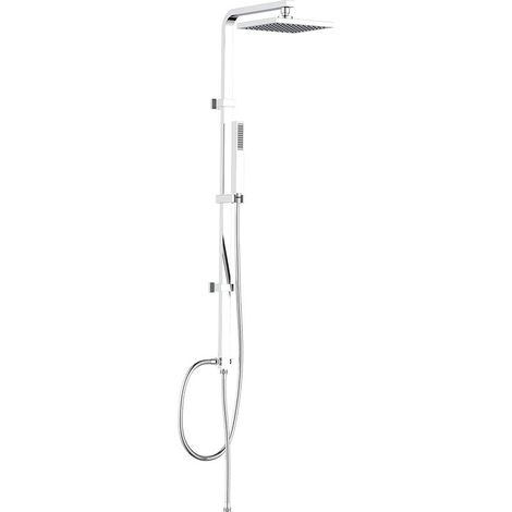Idro Bric Colonna Doccia Kube in Metallo Cromato con Doccetta 1 Funzione (1/5)