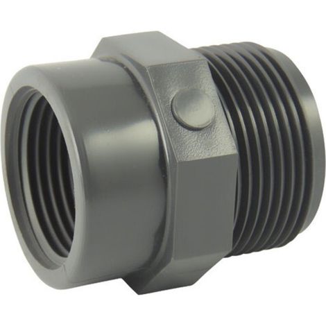 Réduction Male / femelle en PVC Ø A: 1''1/4 Ø B: 3/4'' - Réduction Male / femelle en PVC Ø A: 1''1/4 Ø B: 3/4'' (1/3)