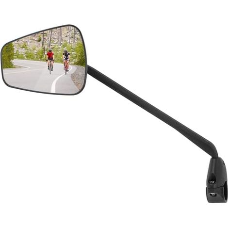 1 Rétroviseur Vélo Miroir Incassable Guidon 22mm E-Bike Ville Loisirs