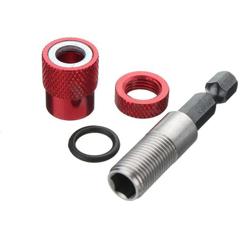 Porte-embout magnétique 1/4" hexagonal – Pour visseuse, perceuse – Manchon porte-foret (1/5)