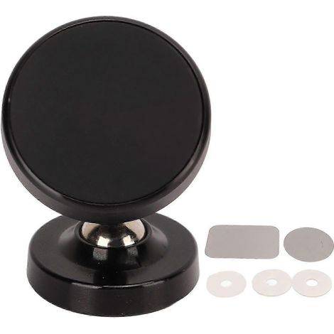 Support magnétique pour téléphone de tableau de bord, en alliage d'aluminium, support pour téléphone portable, qualité supérieure WHBYV (1/4)