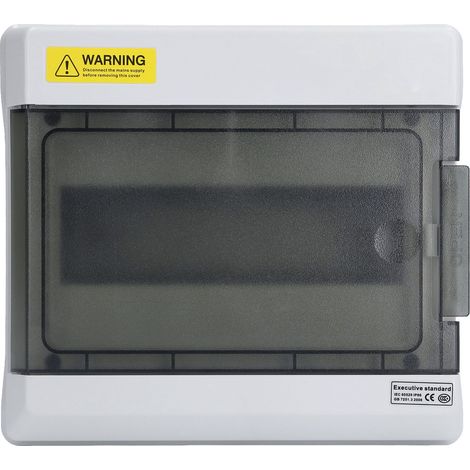 Boîtier de distribution électrique extérieur étanche IP66 pour rail DIN avec disjoncteur MCB SGKJ 9 voies