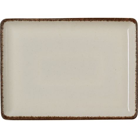 Plat rectangulaire 27 x 20 cm SMILLA SAND - Was Germany