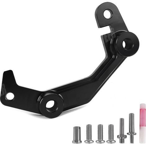 XMAX300 front caliper rear offset adapter, XMAX300 front caliper rear offset bracket (1/3)
