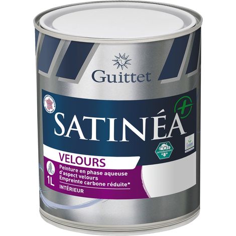 Vernice Guittet Satinéa+ Bc Velours Bianca 1l - Guittet