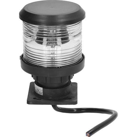 Weiße LED-Ankerleuchte für Boote, 360°-Navigationslicht, IP56 wasserdicht, 2 Seemeilen Sichtweite. (1/5)