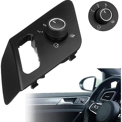 5g0959565 Bouton de réglage du rétroviseur extérieur pour Golf 7 VII Mk7 2014 2015 2016 2017 2018 (1/4)