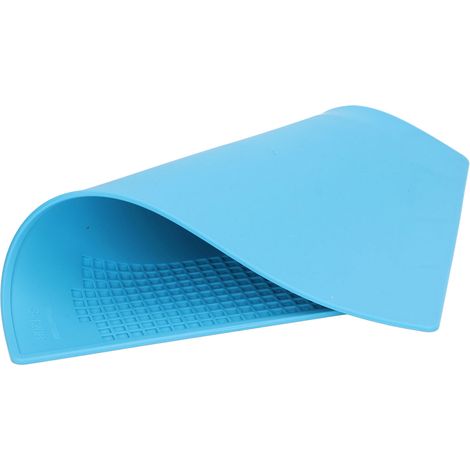 Tapis de Réparation Silicone Isolant Thermique avec Règle Graduée et Emplacements Vis pour Maintenance Électronique (1/5)