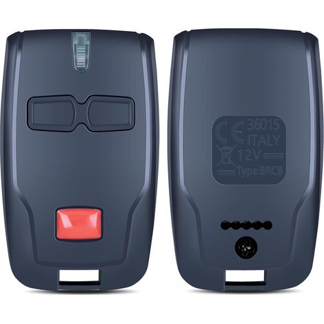 Mando a distancia de repuesto para abre-puertas de garaje, código variable, 433,92 MHz, para control remoto de 2 canales BFT Mitto B RCB02 R1 (1/4)