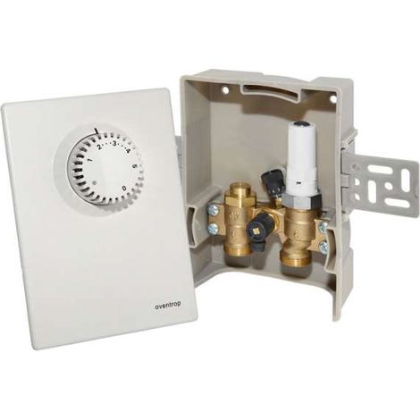 Einzelraumregelung Unibox E BV (wird im Vorlauf eingebaut) mit Bypass, 57 mm, weiß 1022662