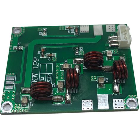Assemble 0-1kW 88-108MHz low-pass filter couplers (LFPs) for FM transmitters. (1/4)