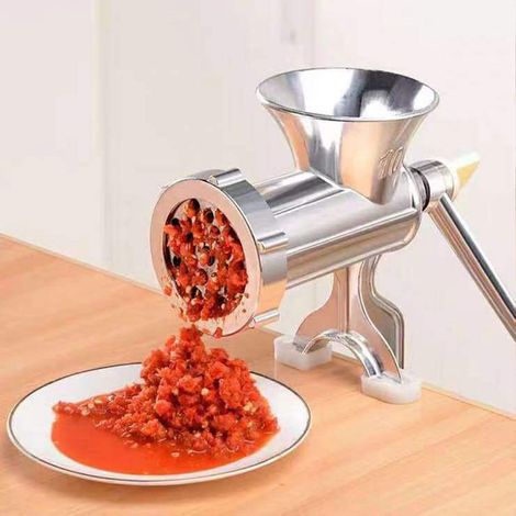Small Manual Aluminium Alloy Kitchen Meat Mince (1/5)