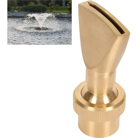 Buse pour Fontaine en Bronze G3/4 - Fontaine à Jet En Forme de Panneau pour Parcs et Jardins avec Conception Économique en Ressources Hydriques (1/5)