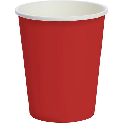 Duni Schnapsgläser Pappe rot 60 ml - 20 Stück Becher