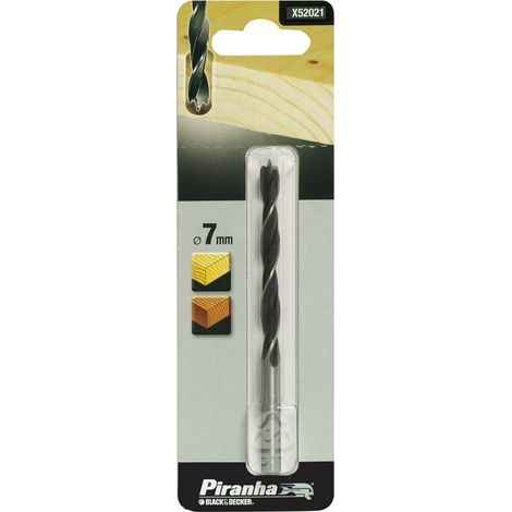 BLACK&DECKER - PUNTA PER TRAPANO PER LEGNO 7MM (1/2)