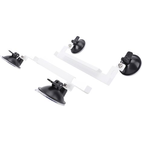 Kit de fixation pour antenne parabolique de voiture avec ventouses puissantes et support en acier allié pour toit ouvrant. (1/5)