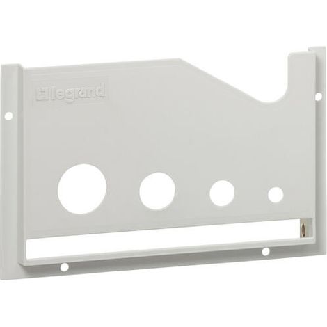 Pochette ouverte autocollante pour plans - largeur 260mm et hauteur 165mm - RAL7035 - 036581 - LEGRAND