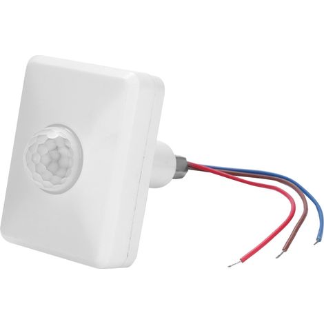 Interrupteur Capteur De Mouvement - 100W 220V-265V Étanche - Pour Couloir Et Placard - 1 Pièce (1/5)