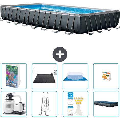 Ultra XTR Pool Rechteckig - 975x488x132 cm - 9-teilig S559