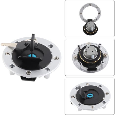 Tankdeckel mit 2 Schlüsseln für Suzuki GSX-R600, GSX-R750, SV1000 – Motorrad-Tankdeckel, kompatibles Ersatzteil, auslaufsicher und robust (1/5)