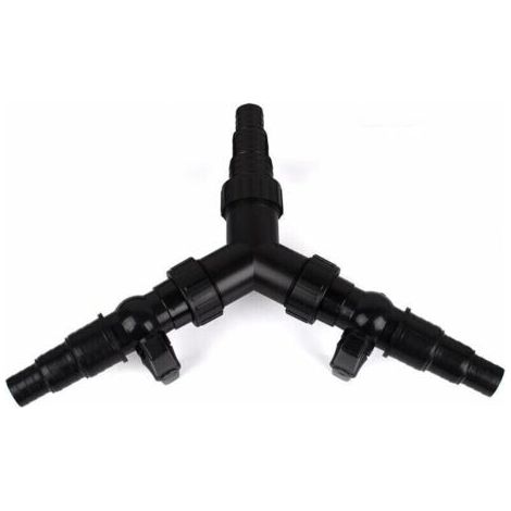 Répartiteur En Y Distributeur D'Eau Pour Pompe De Bassin Cst-02F 25/32/38Mm (1"/1 1/4"/1 1/2"),de DEBUNS