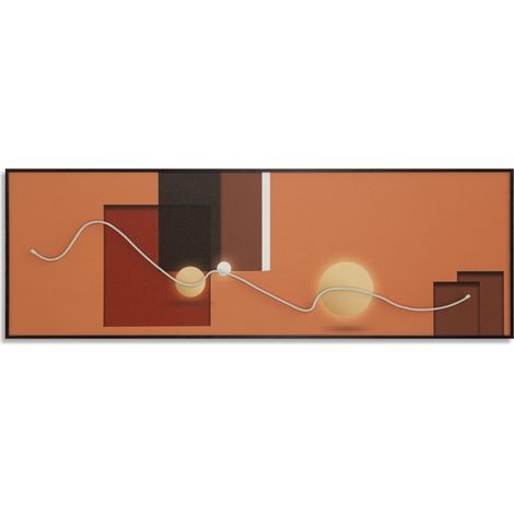 Impression sur toile avec LED, abstrait, 150 x 3,5 x 50 cm (1/5)