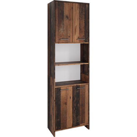 Mobile bagno alto Maris, Rovere rustico, 56.1 x 190 cm, Vicco