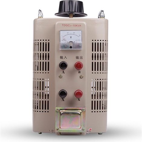 VARIAC- Transformador de salida variable CA 40 Amp 0-250V (TDGC2-10KVA)