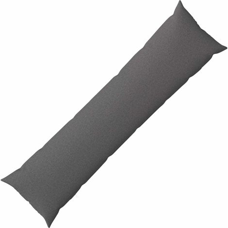 Funda de almohada HEERLEN Gris Claro 40 x 145 cm Tela vidaXL (1/5)
