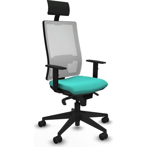 Sedia da ufficio piqueras y crespo Hornas bianco comoda