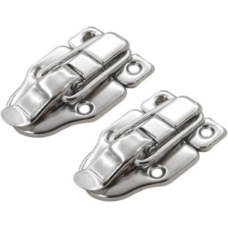 royaluxe-2x Fermeture Fermoir Loquet Inverser Casse De Boîte De Poitrine Coffre à Outils valise