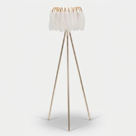 FLOOR LAMP FEATHER STAND CM Ø 46X147 (1/5)