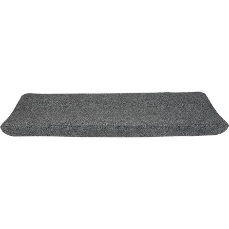 Tappetini Scale Tessuto Agugliato 15 pz 65x25 cm grigio (1/5)