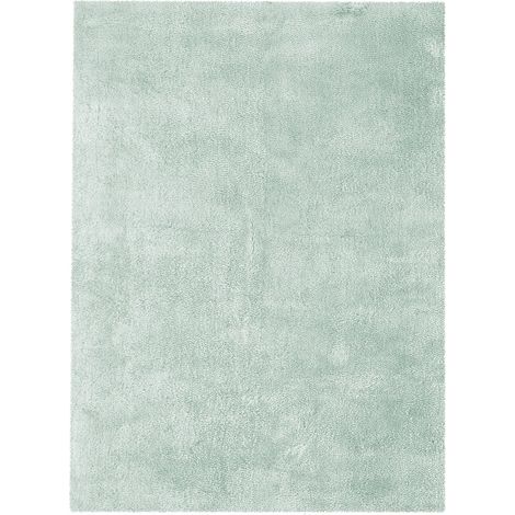 Tapis fait main bali 110 powder bleu - 120 x 170 cm