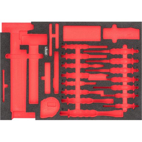 VIGOR Insert en mousse souple, vide V6817-L